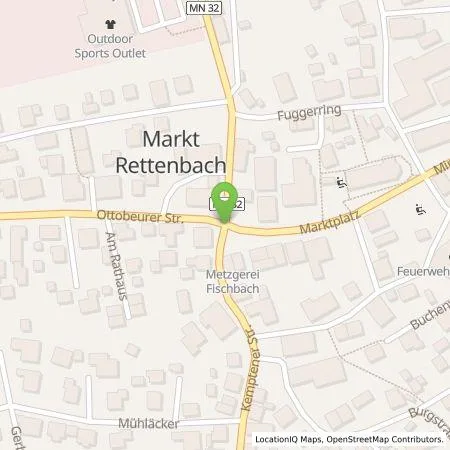 Standortübersicht der Tankstelle Giancarlo Marti in 87733 Markt Rettenbach