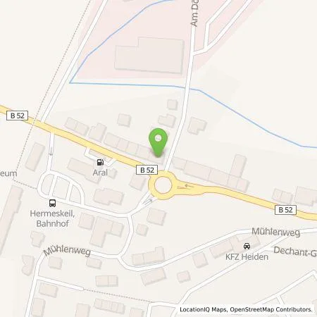 Standortübersicht der Tankstelle Günter Igel in 54411 Hermeskeil