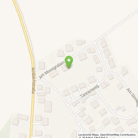 Standortübersicht der Tankstelle Günter Kienast in 86562 Berg im Gau