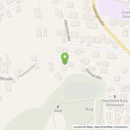 Standortübersicht der Tankstelle Hans Lindner in 93093 Donaustauf