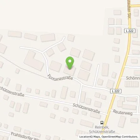 Standortübersicht der Tankstelle He Yang in 21465 Reinbek