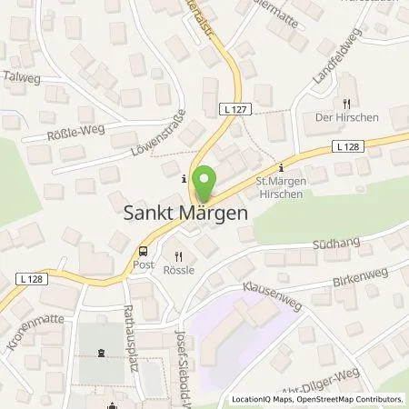 Standortübersicht der Tankstelle Heike Heinrich in 79274 Sankt Märgen