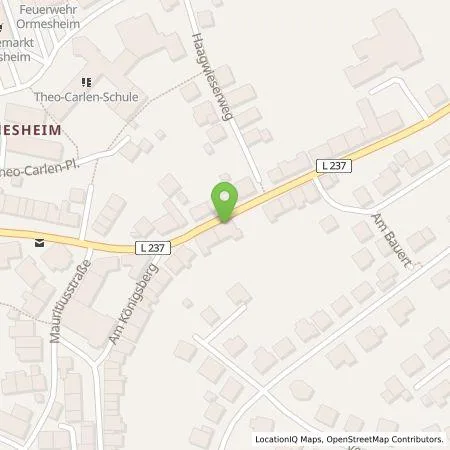 Standortübersicht der Tankstelle Patrick Bubel in 66399 Mandelbachtal