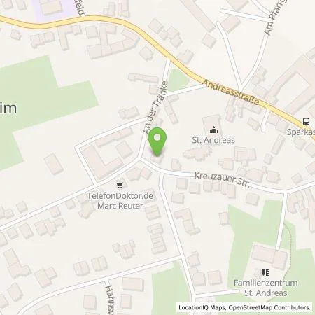 Standortübersicht der Tankstelle Heinz Kapellmann in 52372 Kreuzau