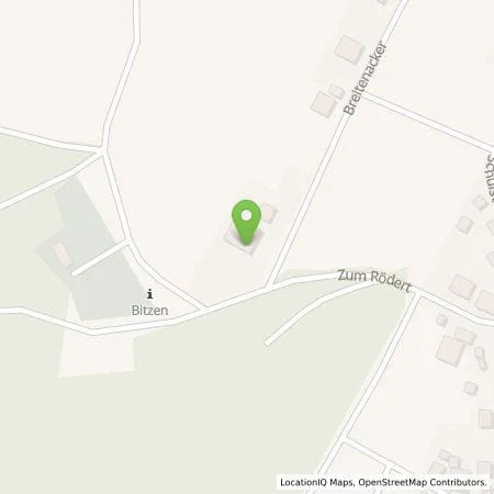 Standortübersicht der Tankstelle Heinz Otto Lück in 57539 Bitzen