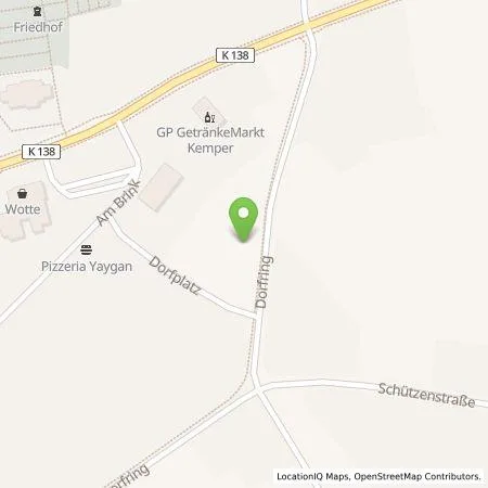 Standortübersicht der Tankstelle Helmut Abeln in 49777 Klein Berßen