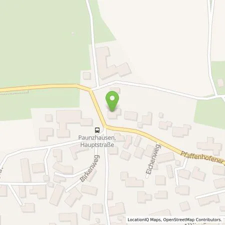 Standortübersicht der Tankstelle Helmut Lachermeier in 85307 Paunzhausen