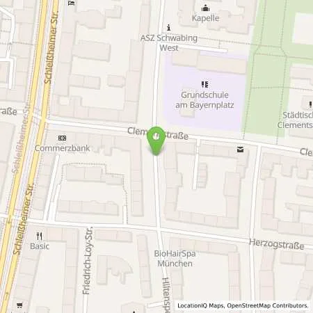 Standortübersicht der Tankstelle SWM Versorgungs GmbH in 80796 München