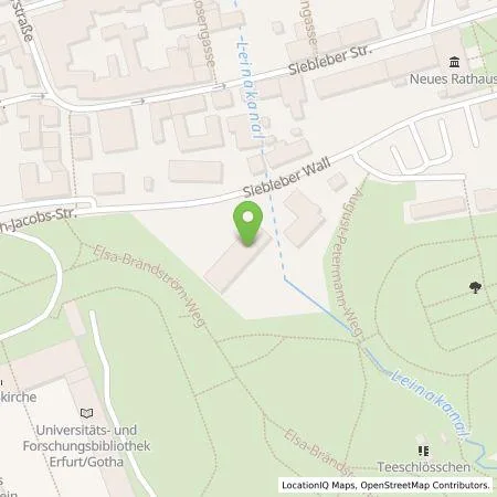 Standortübersicht der Tankstelle Henning Bruncke in 99867 Gotha