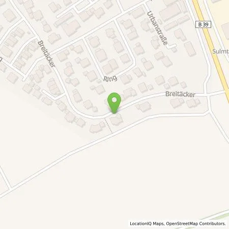 Standortübersicht der Tankstelle Holger Roth in 74182 Obersulm