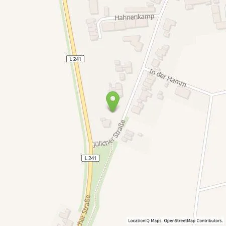 Standortübersicht der Tankstelle Holger von Ameln in 52445 Titz