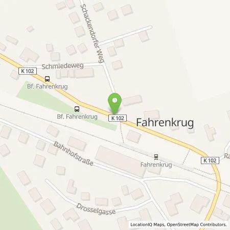 Standortübersicht der Tankstelle Holger Zager in 23795 Fahrenkrug