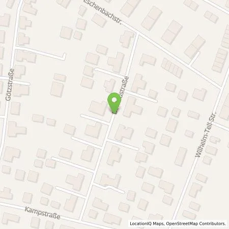 Standortübersicht der Tankstelle Hongting  Hensel in 30629 Hannover