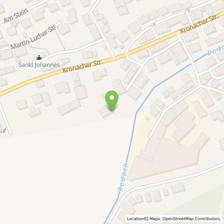 Standortübersicht der Tankstelle Horst Simon in 96349 Steinwiesen