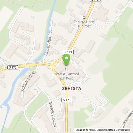 Standortübersicht der Tankstelle Hotel Zur Post in 01796 Pirna