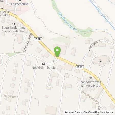 Standortübersicht der Tankstelle Ilona Heinrich in 01904 Neukirch