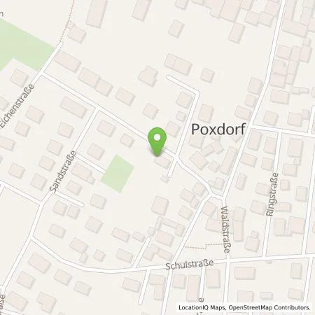 Standortübersicht der Tankstelle Ingo Betz in 91099 Poxdorf