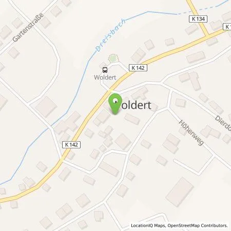 Standortübersicht der Tankstelle Irina Pfaff in 57614 Woldert