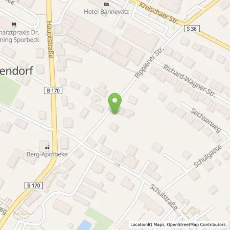 Standortübersicht der Tankstelle Jan Brückner in 01728 Bannewitz