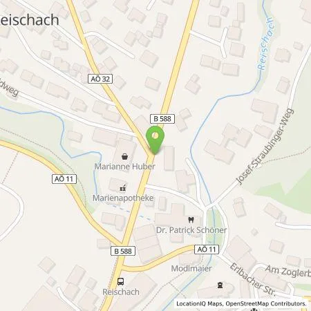 Standortübersicht der Tankstelle Jan Dittrich in 84571 Reischach