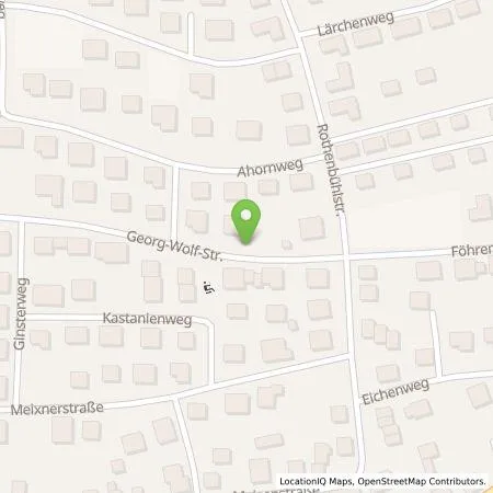 Standortübersicht der Tankstelle Jan Lohbreier in 96163 Gundelsheim