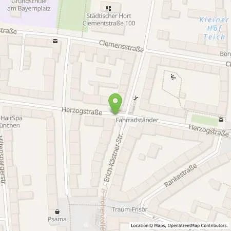 Standortübersicht der Tankstelle SWM Versorgungs GmbH in 80796 München