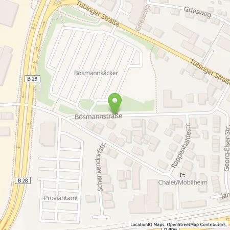 Standortübersicht der Tankstelle Jennifer Forch in 72762 Reutlingen