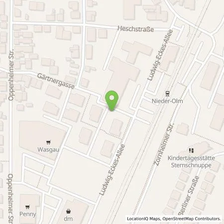 Standortübersicht der Tankstelle Jens Schilling in 55268 Nieder-Olm