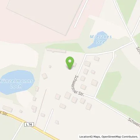 Standortübersicht der Tankstelle JIT Creatives in 15757 Halbe