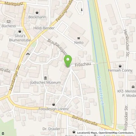 Standortübersicht der Tankstelle Joachim Pietzcker in 91220 Schnaittach