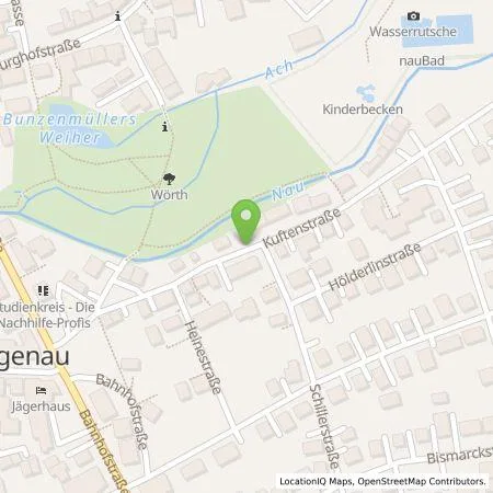 Standortübersicht der Tankstelle Joachim Stader in 89129 Langenau