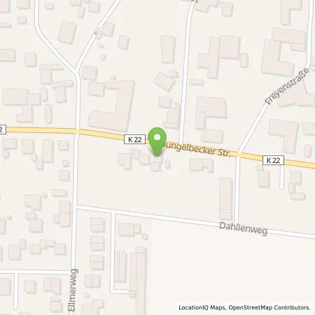 Standortübersicht der Tankstelle Joanna Fricke in 31224 Peine