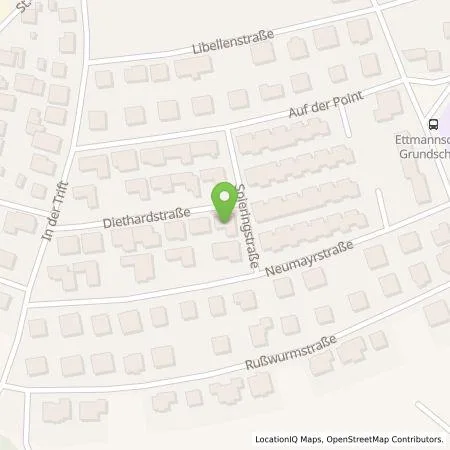 Standortübersicht der Tankstelle Johann Demleitner in 92421 Schwandorf