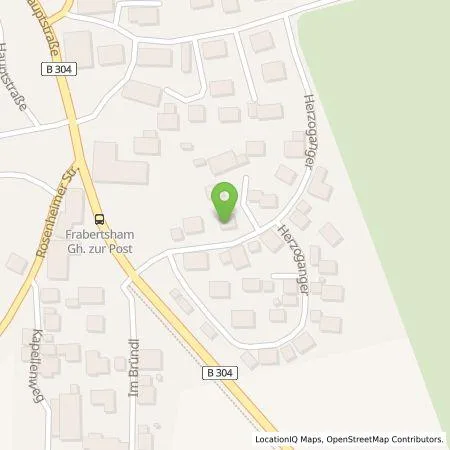 Standortübersicht der Tankstelle Johann Ostermaier in 83119 Obing