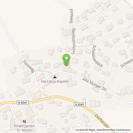 Standortübersicht der Tankstelle Johannes Thiel in 79713 Bad Säckingen