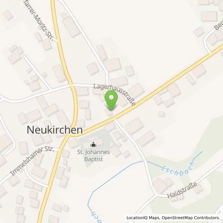 Standortübersicht der Tankstelle Josef Lindinger in 84371 Triftern