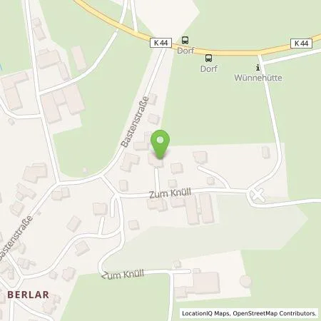 Standortübersicht der Tankstelle Jürgen Labe in 59909 Bestwig