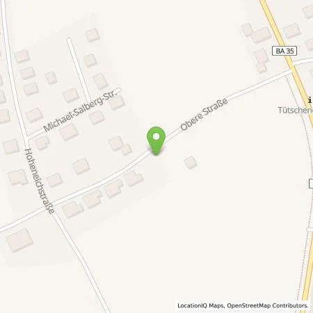 Standortübersicht der Tankstelle Jürgen Pfohlmann in 96120 Bischberg