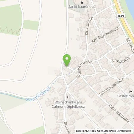 Standortübersicht der Tankstelle Juwelier am Markt in 56814 Bremm