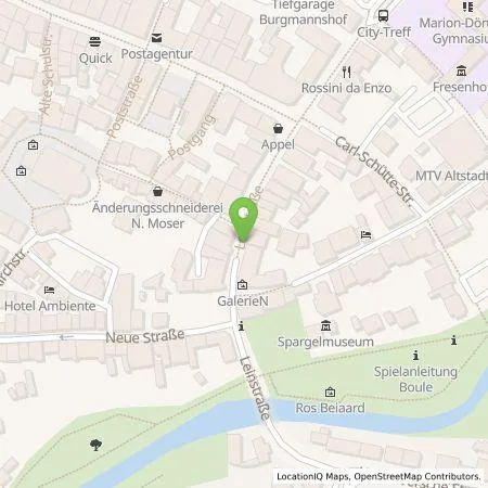 Standortübersicht der Tankstelle Karsten Bultmann in 31582 Nienburg/Weser