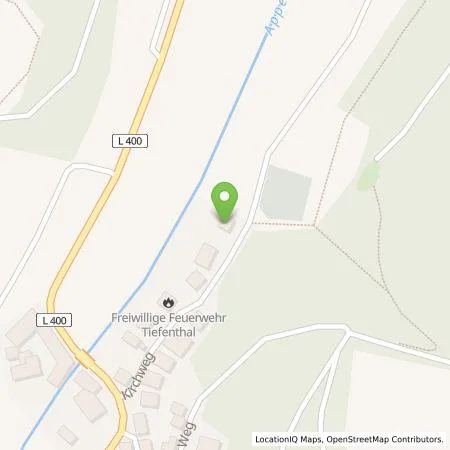 Standortübersicht der Tankstelle Kathrin Langheinrich-Scholl in 55546 Tiefenthal