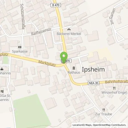 Standortübersicht der Tankstelle Klaus Herderich  in 91472 Ipsheim