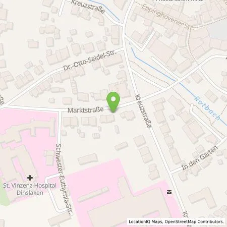 Standortübersicht der Tankstelle Krankenpflegedienst Bochmann GmbH in 46535 Dinslaken