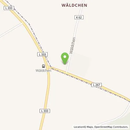 Standortübersicht der Tankstelle Kunsthaus Wäldchen in 57537 Forst