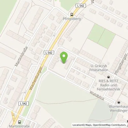 Standortübersicht der Tankstelle Kurt Maas in 68219 Mannheim