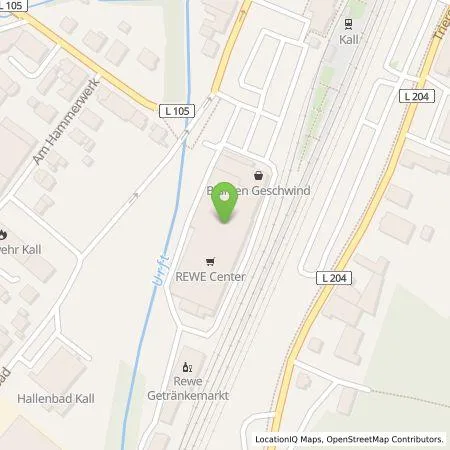 Standortübersicht der Tankstelle Lei Zhang in 53925 Kall