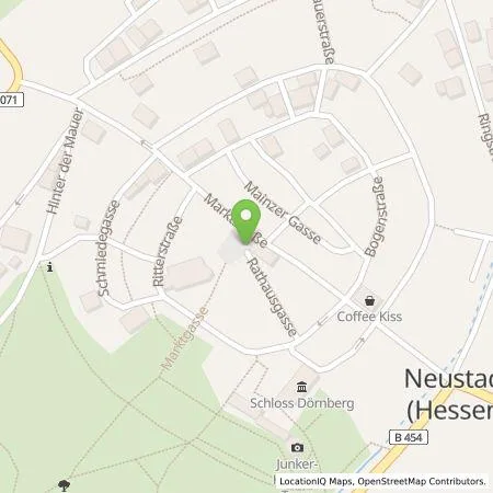 Standortübersicht der Tankstelle Lena Schmittdiel in 35279 Neustadt (Hessen)