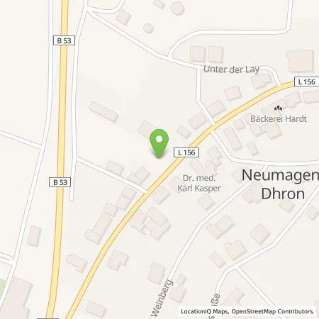 Standortübersicht der Tankstelle Leyendecker Gebäudetechnik GmbH in 54347 Neumagen-Dhron