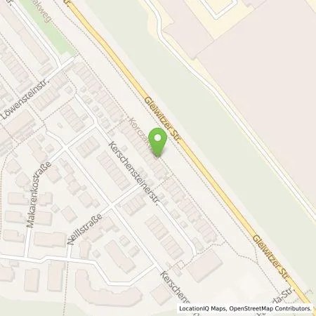 Standortübersicht der Tankstelle Lukasz Zieba in 90471 Nürnberg