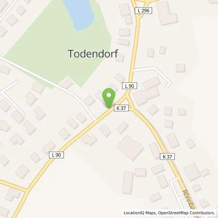 Standortübersicht der Tankstelle Maiko Sackmann in 22965 Todendorf